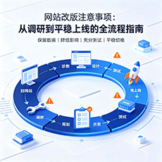 积石山建站-网站改版注意事项：从调研到平稳上线的全流程指南