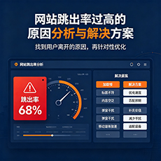临夏建站-网站跳出率过高的原因分析与解决方案