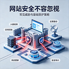 临夏建站-网站安全不容忽视：常见威胁与基础防护策略