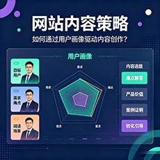 东乡建站-网站内容策略：如何通过用户画像驱动内容创作？