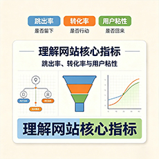 临夏建站-理解网站核心指标：跳出率、转化率与用户粘性