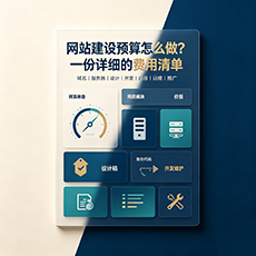 临夏建站-网站建设预算怎么做？一份详细的费用清单